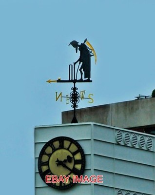 PHOTO  OLD FATHER TIME THE FAMOUS WEATHER VANE AT LORD'S CRICKET GROUND ST JOHN'
