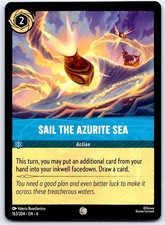 Sail the Azurite Sea 163/204 Common Azurite Sea Lorcana NM
