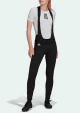 adidas Womens BIB COLD.RDY Cycling Insulated Black Tights Padded Size Large $170