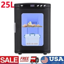 25L Digital Reptile Egg Incubator 10-60 C Scientific Incubator Led Display US