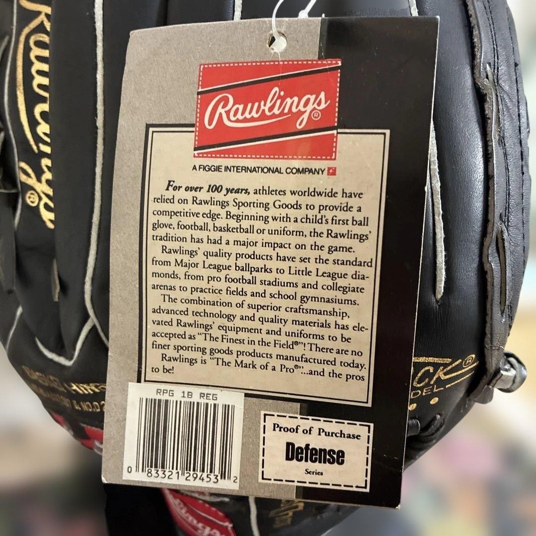 Rawlings Defense RPG1B The Pump タグ付き未使用品 Rawlings Defense Series RPG1B The Pump Baseball Glove Used From