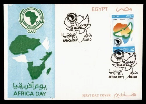 DR WHO 1994 EGYPT FDC AFRICA DAY M74155
