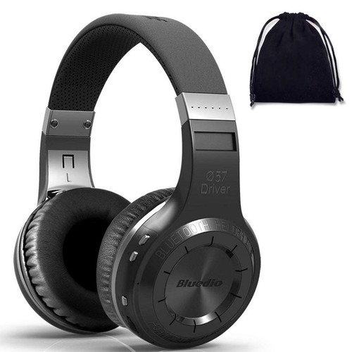 Bluedio HT Turbine Wireless Bluetooth ( 5.0 ) Stereo Headphones with Mic (Black)