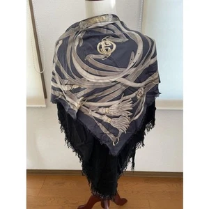 GUCCI Large scarf with fringe Japan