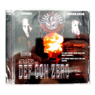 Cloak N Dagga-Defcon Zero by Canibus & Phoenix Orion (CD, 2005) New Sealed