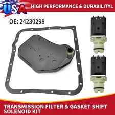 Transmission Filter & Gasket Shift Solenoid Kit A&B For GM Chevy 4L60E 24230298