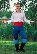 Disney Prince Eric Deluxe Mens Costume SIZE XL with defect 