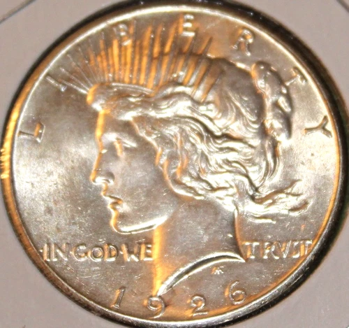 1926 Peace Silver Dollar - Uncirculated