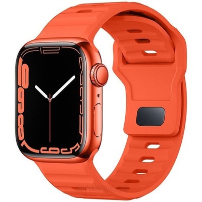 Silikon Loop Armband Für Apple Watch Ultra 3 2 49mm Series 11 10 9 8 7 6 5 4 SE3