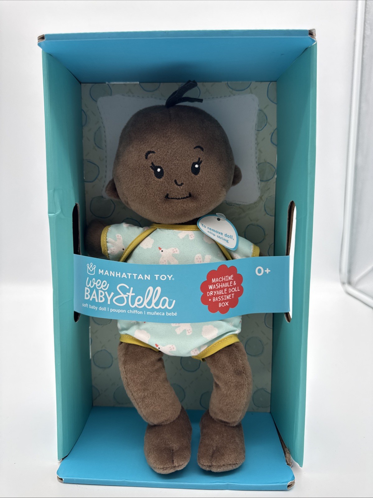 Manhattan Toy Wee Baby Stella Brown 12" Soft Baby Doll