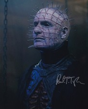 PAUL T TAYLOR signed autograph 20x25cm HELLRAISER in person autograph PINHEAD