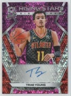 2018-19 Panini Spectra Rising Stars NEON PINK Trae Young Rookie Auto /25 #RS-TYG