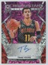 2018-19 Panini Spectra Rising Stars NEON PINK Trae Young Rookie Auto /25 #RS-TYG