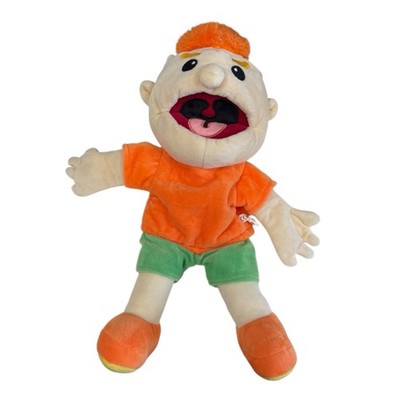 Jeffy (SML) Plush Doll Orange Shirt Green Shorts Small Washable Junior