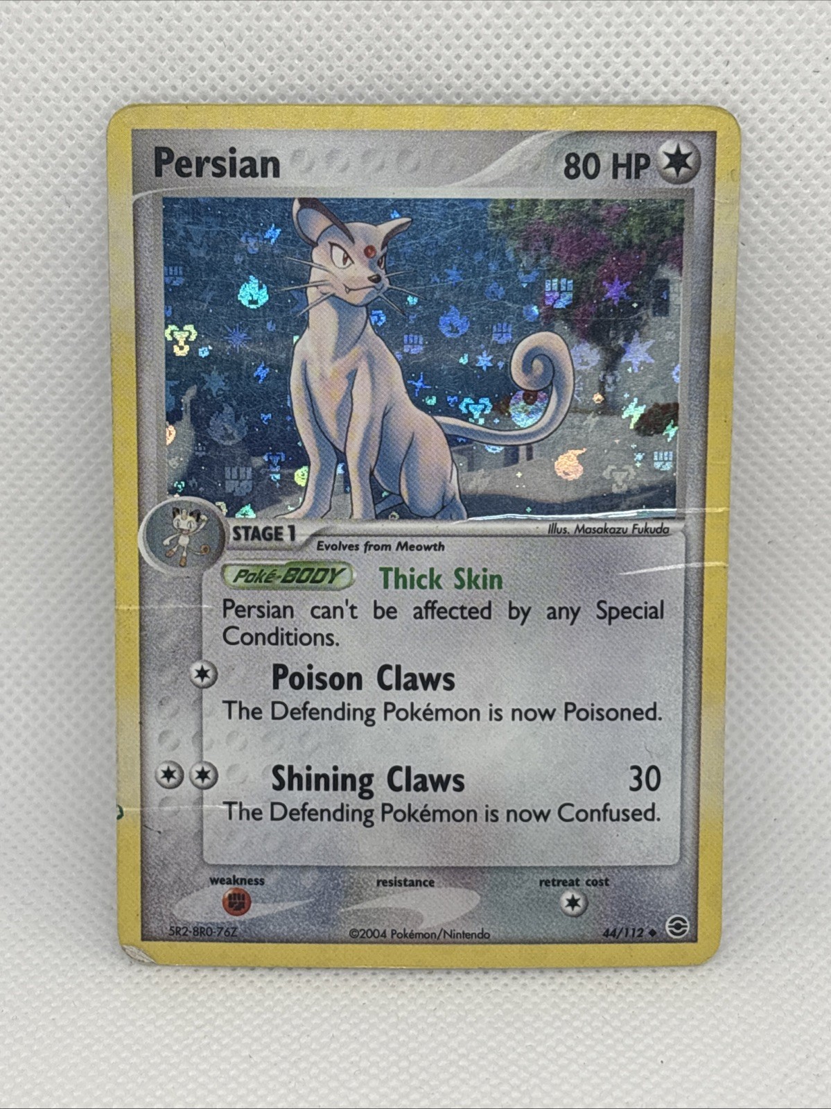Persian - 44/112 Pokemon Firered & Leafgreen - Reverse Holo ✨ HP