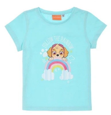 PAW Patrol T-Shirt Skye Kinder Shirt Türkis Mädchen kurzarm Gr. 86 - 98 - Bild 1 von 2