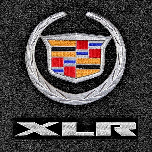 Alfombrillas LLOYD Classic Loop logotipo de escudo + letras XLR 2004 a 2007 Cadillac XLR Foto 2 de 4