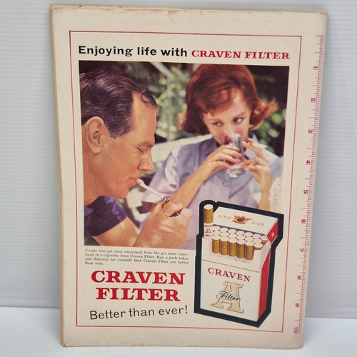 Australian Home Journal 60s VTG Magazine no Pattern August 1965 Craven Cig Ad - Picture 3 of 3