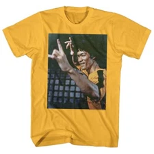 Bruce Lee Stance Waaah Ginger T-shirt