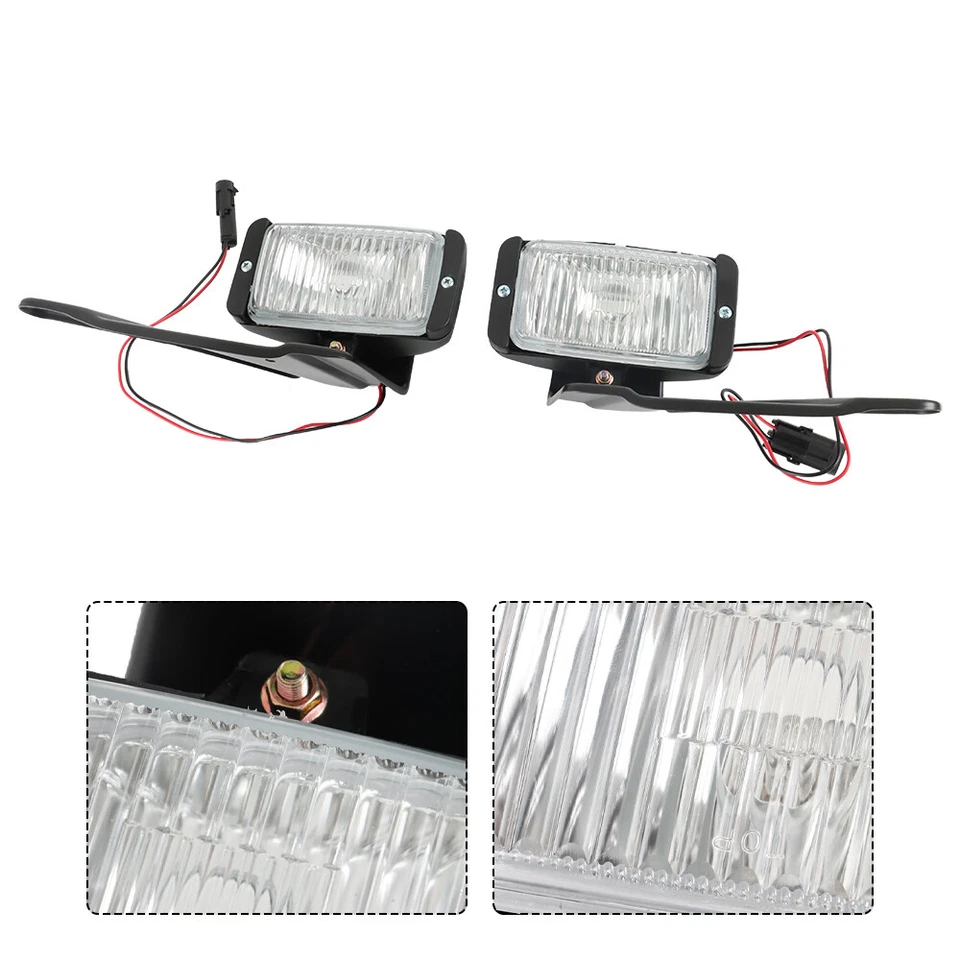 Luz antiniebla lateral derecha y izquierda para Chevy GMC C/K 1500 2500 3500 1988-1995-2000 con cableado Foto 4 de 4
