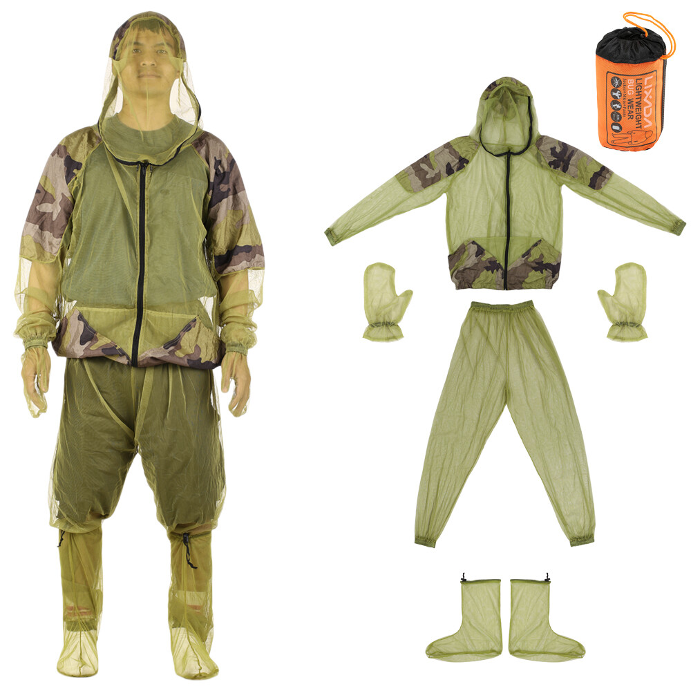 Lixada Lixada Outdoor Mosquito Repellent Suit Bug Jacket Mesh Hooded Suits Fishi Lixada Lixada Outdoor Mosquito Repellent Suit Bug Jacket Mesh Hooded Suits Fishi