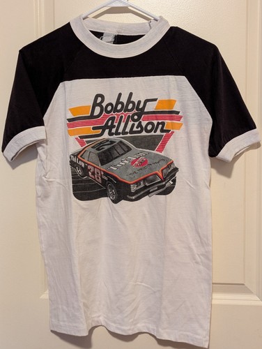 Vintage NASCAR T Shirt #28 Bobby Allison Medium