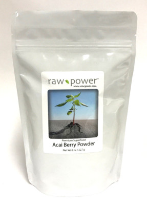 Acai Berry Powder, 8 oz, Premium Quality, Raw Power Brand