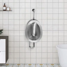 Automatic Wall Mounted Bathroom Urinal Intelligent Sensor Flush Public Toilet