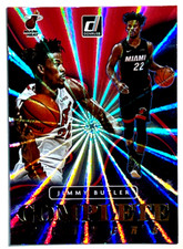 2021-22 Donruss Basketball #18 Jimmy Butler Complete Players Pink Laser