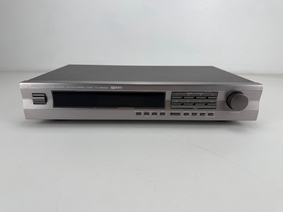 Yamaha TX - 592RDS AM / FM Stereo Tuner - Fully Working | eBay