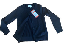  24 Cat  Jack Soft Sparkling Black Cardigan Knitted Toddler Girl size 4 NEW