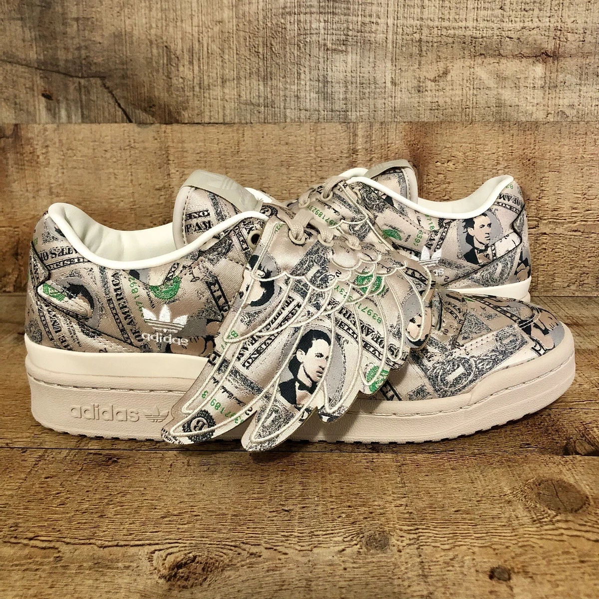 Jeremy Scott x adidas Forum Low Wings Money GX6393 Release Date - SBD