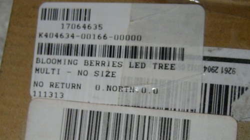 River of Goods Blooming Cherries LED Tree 18" Connected with 20ft Cord Complete - Picture 15 of 24