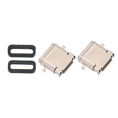 2x Type C Socket Connector Type C 24P Sinking Board 1.4 IPX7 Waterproof Fema Kit
