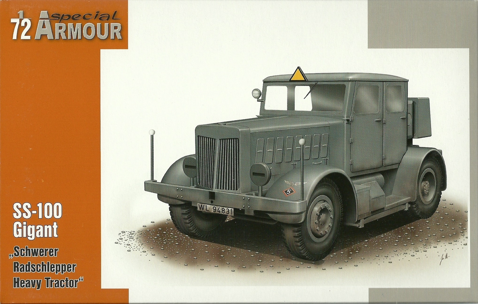 Special Armour 1/72 Hanomag SS-100 Gigant ""Schwerer Radschlepper""