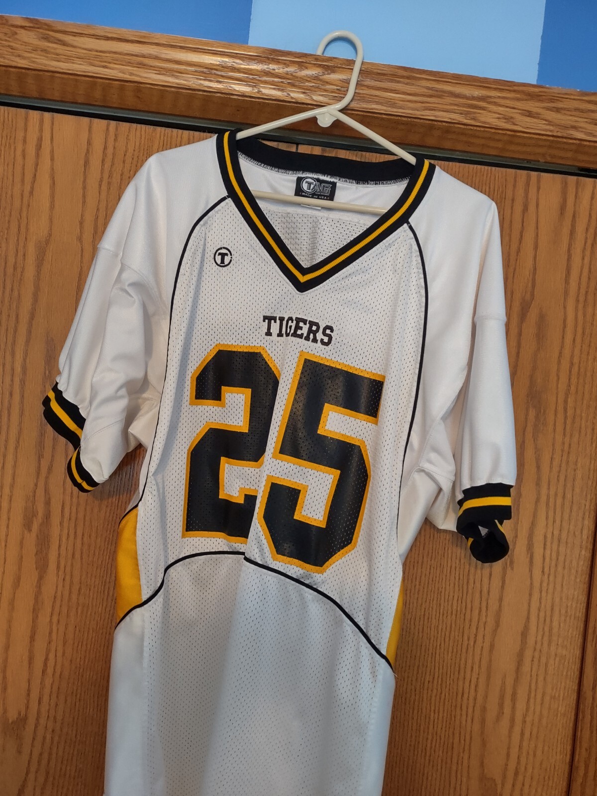 NWOT Tag Team Uniforms Missouri Tigers Jersey Mens XL Game Issued, Used