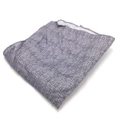  125 Ryan Seacrest Men Check Black White Handkerchief Casual Dress Pocket Square