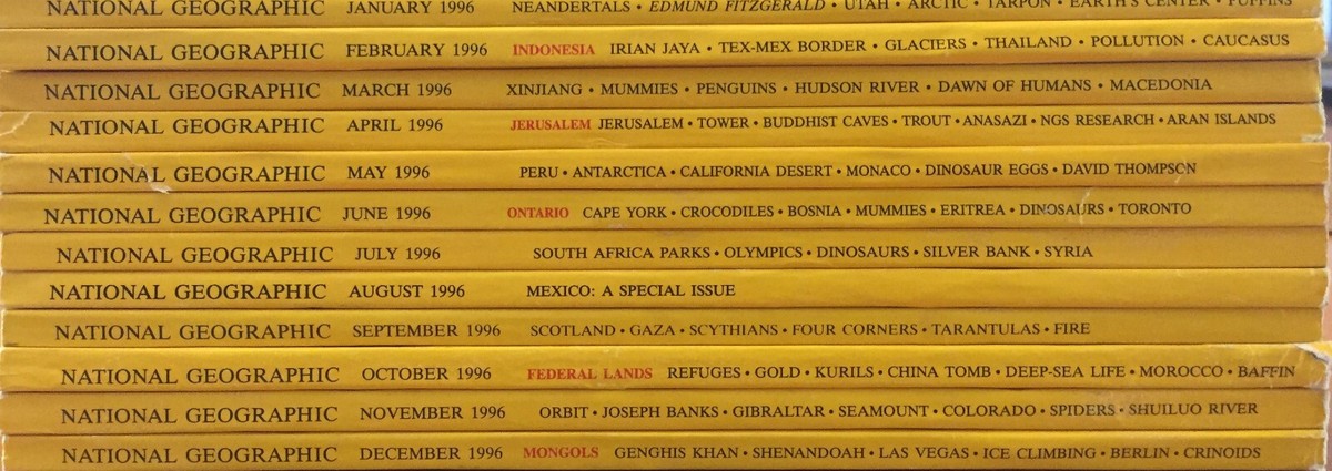 値下！【156冊】national geographic 1999年〜2011年 156冊】national geographic 1999年〜2011年