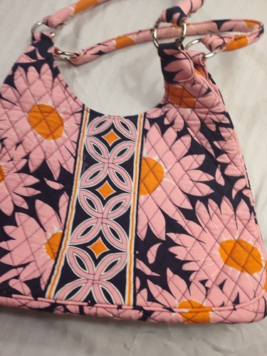 Vera Bradley Large “Loves Me” Print Large Hobo Style Purse - Picture 8 of 8