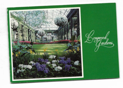 LONGWOOD GARDENS--KENNETT SQUARE PENNSYLVANIA--PHOTO  FOLDER------16 VIEWS
