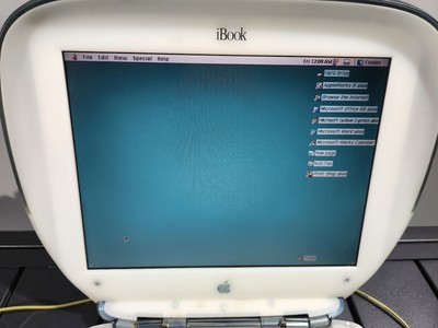 Apple iBook M6411 ジャンク Apple iBook G3/366 M6411 | Apple Mac OS