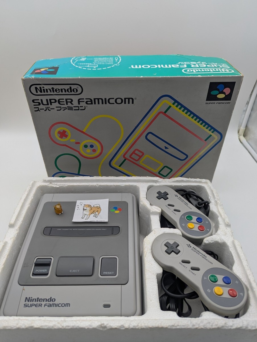 Nintendo Classic Super Famicom Console Excellent+++++ Work Tested