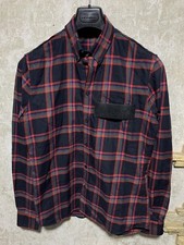 Givenchy Tartan Stars Button Shirt Size 38