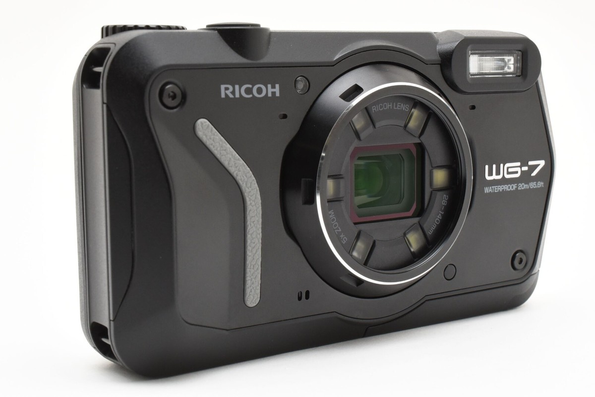TOP MINT] RICOH WG-7 Black Compact Digital Camera Dustproof