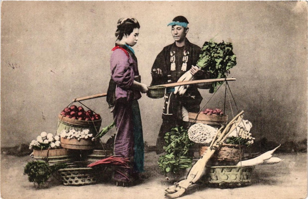 PC CPA peasants JAPAN (a8584) | eBay
