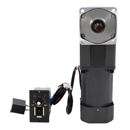 Motore Riduzione Ingranaggi AC Velocità Regolabile 110V 200W Motore Reversibile con Controller - Foto 12 di 19