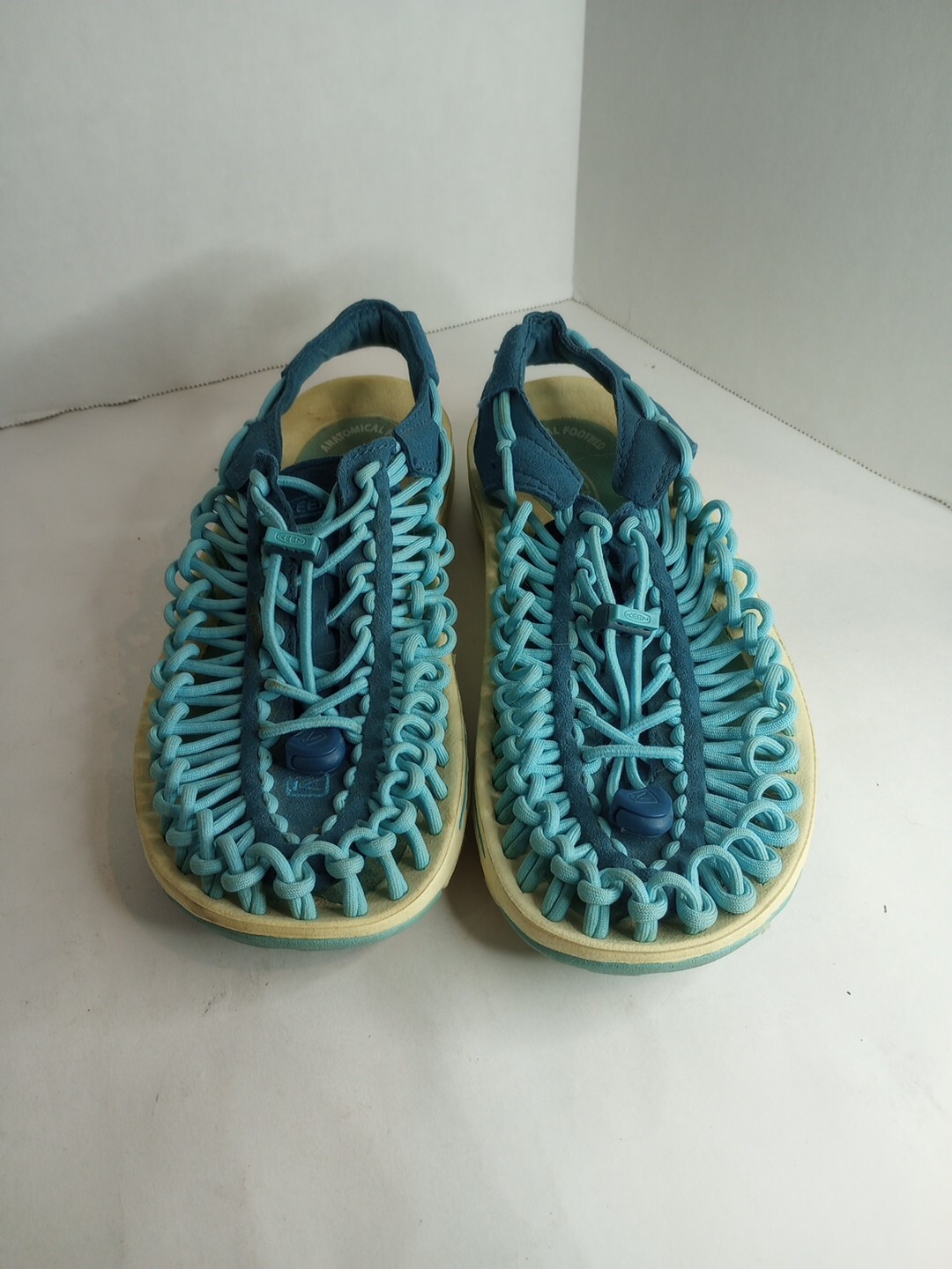 Sandali da trekking KEEN donna Uneek blu acqua paracord taglia 6 5 outdoor