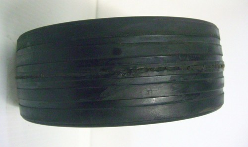 Finish Mower Tire Assembly 8.5" 3" Thick 1/2" Shaft Bearing Rubber Gauge Wheel b - Picture 5 of 5