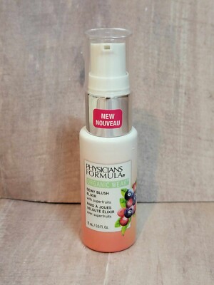 Physicians Formula Organic Wear All Natural Dewy Blush Elixer Choice Of Shade