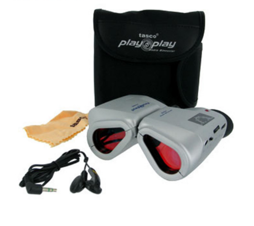 Tasco Play Play 8x21mm Radio Binocular| Built-in AM/FM TUNER - Picture 2 of 6